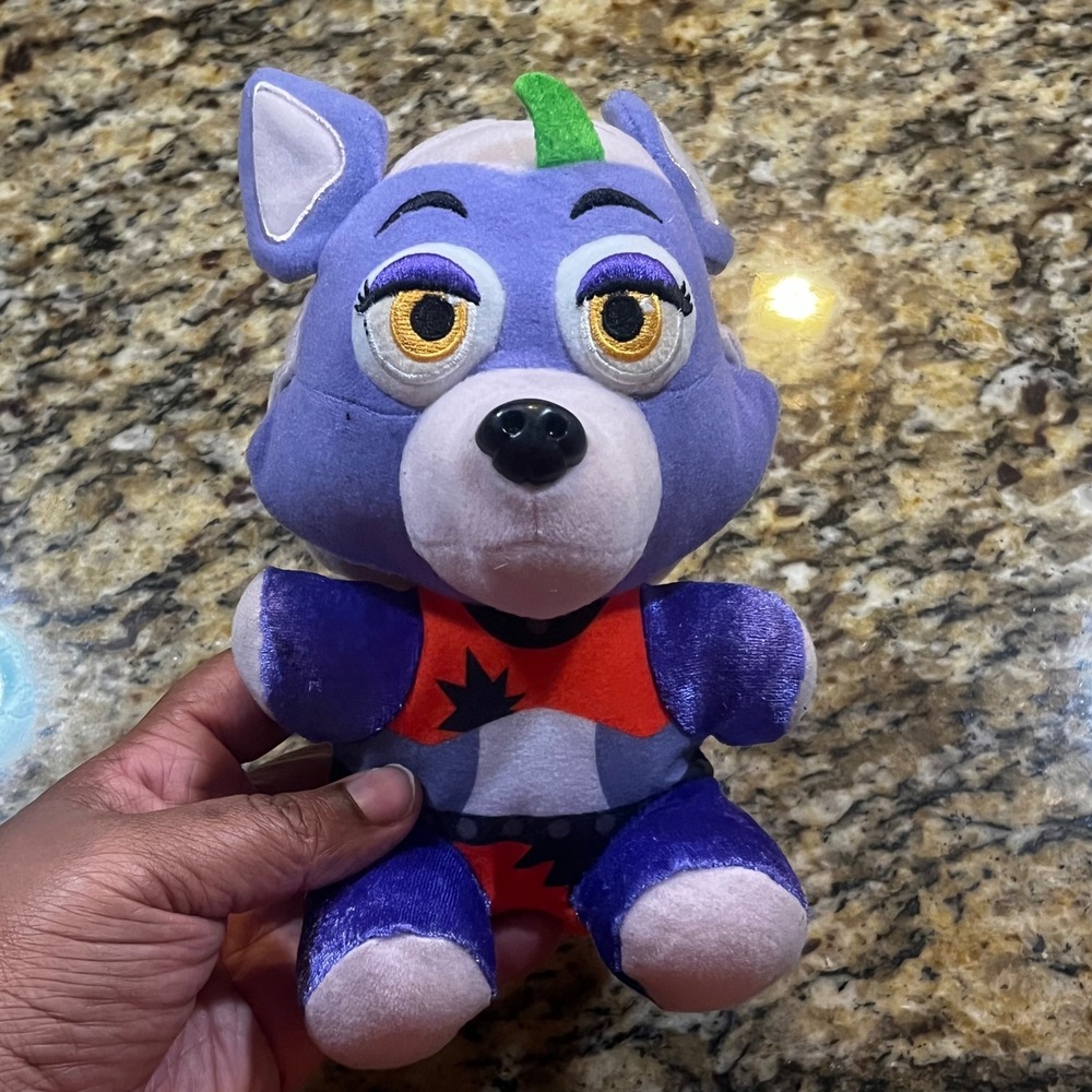 FNAF Security Breach Roxanne Wolf Plush‎ Glamrock Roxy 7.5 Inch Toy